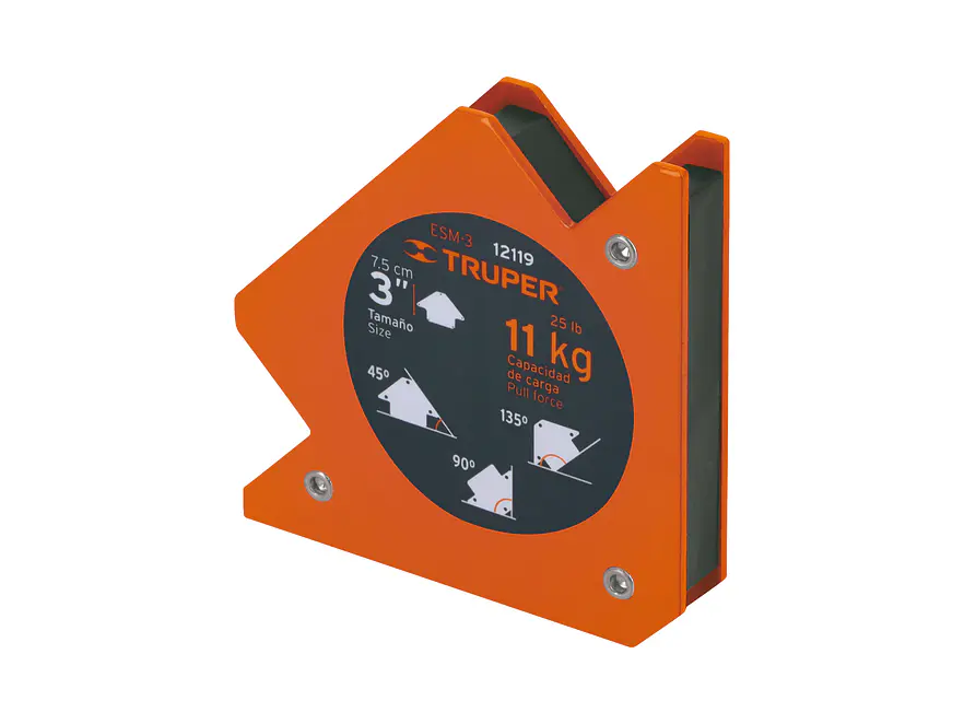 Escuadra magnética para soldar, 11 kg
