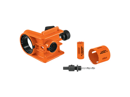 Juego bimetálico para instalar cerraduras, Truper 11877 - Foto 1 | aztools.co