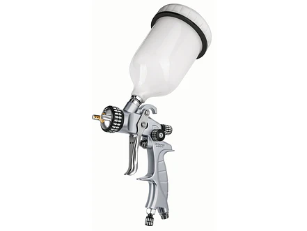 Pistola para pintar gravedad LVMP Truper 11749, vaso plástico, 1.4 mm, Expert - Foto 1 | aztools.co