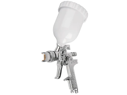 Pistola para pintar Truper 12131, gravedad HVLP,vaso plástico, boquilla 2.0mm  - Foto 1 | aztools.co