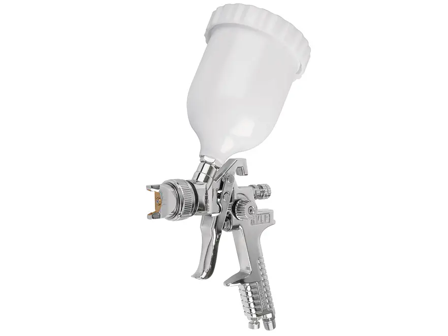 Pistola para pintar Truper 12131, gravedad HVLP,vaso plástico, boquilla 2.0mm  - Foto 1 | aztools.co