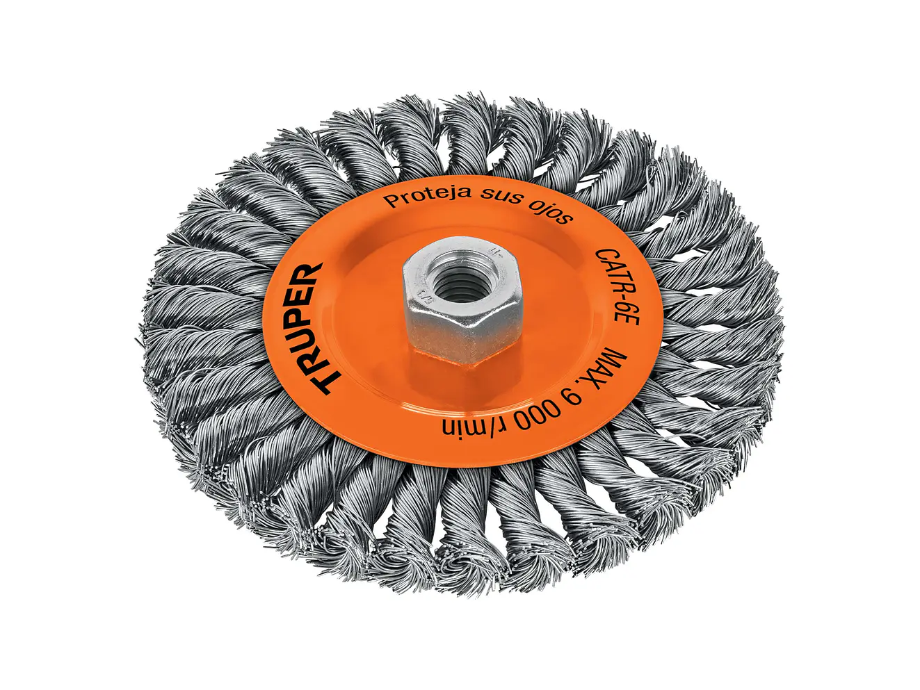 Grata trenzado, 6 x 3/4' para esmeriladora TRUPER 11597 - Envío a todo Colombia | aztools.co