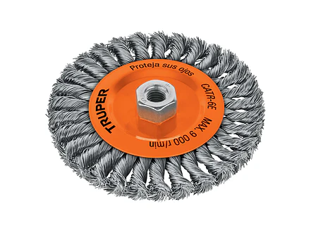 Grata trenzado, 6 x 3/4' para esmeriladora TRUPER 11597 - Envío a todo Colombia | aztools.co