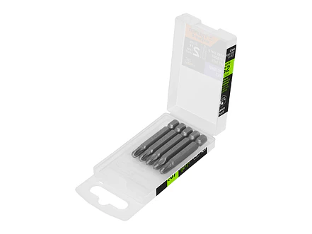 Puntas Pozidriv #3, 2', estuche con 5 piezas, Expert