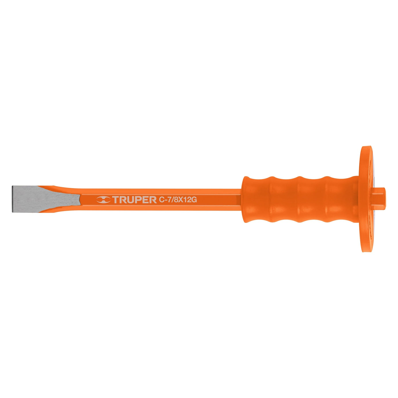 Cincel de corte frío, 7/8 x 12', con grip TRUPER 12175