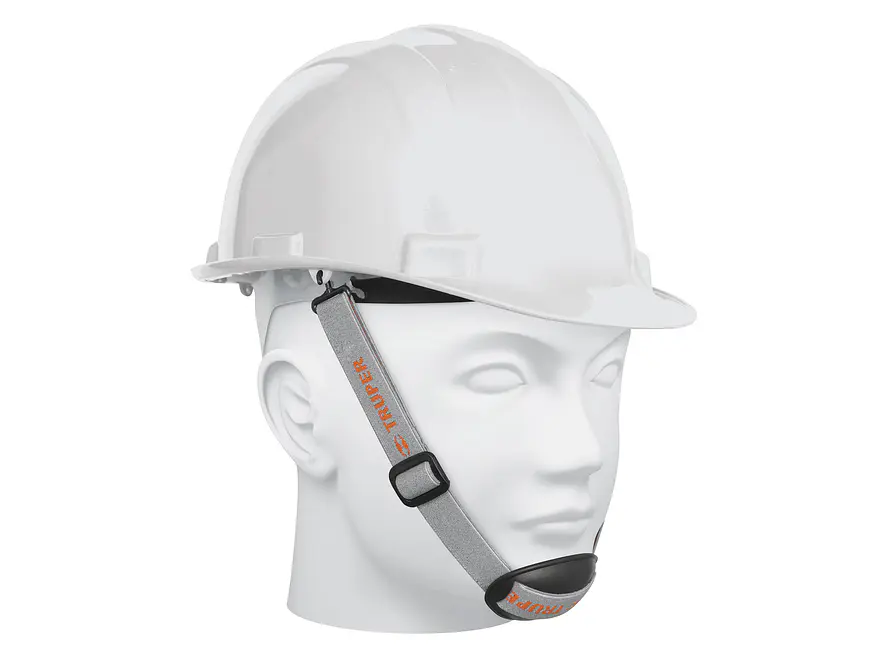 Barbuquejo con barbilla para casco de seguridad industrial Truper 12338 - Foto 1 | aztools.co