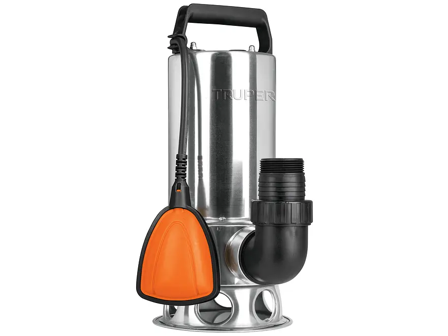 Bomba sumergible metálica para agua sucia Truper 12608 1-1/2HP  - Foto 1 | aztools.co