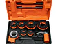 Juego de tarrajas para tubo 1/2 a 2 pulgadas Truper 13071, 8 piezas  - Miniatura 1 | aztools.co