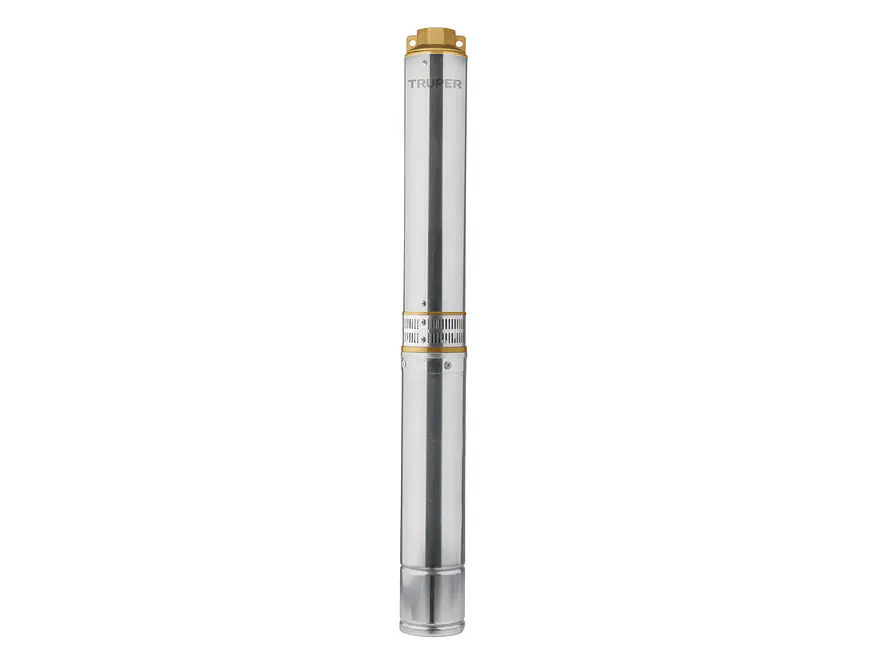 Bomba Sumergible Tipo Lapicero de 1.1/2, 1.1/2HP Truper 12626 - Altura Máxima de Bombeo de 60m - Foto 1 | aztools.co