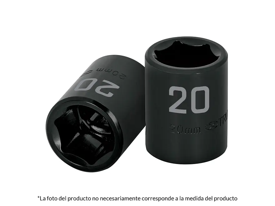 Copa de impacto, 6 puntas, cuadro 1/2