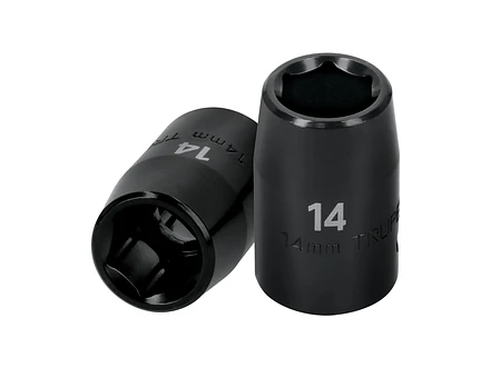 Dado de impacto, 6 puntas, cuadro 1/2' de 14mm