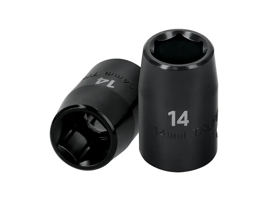 Dado de impacto, 6 puntas, cuadro 1/2' de 14mm