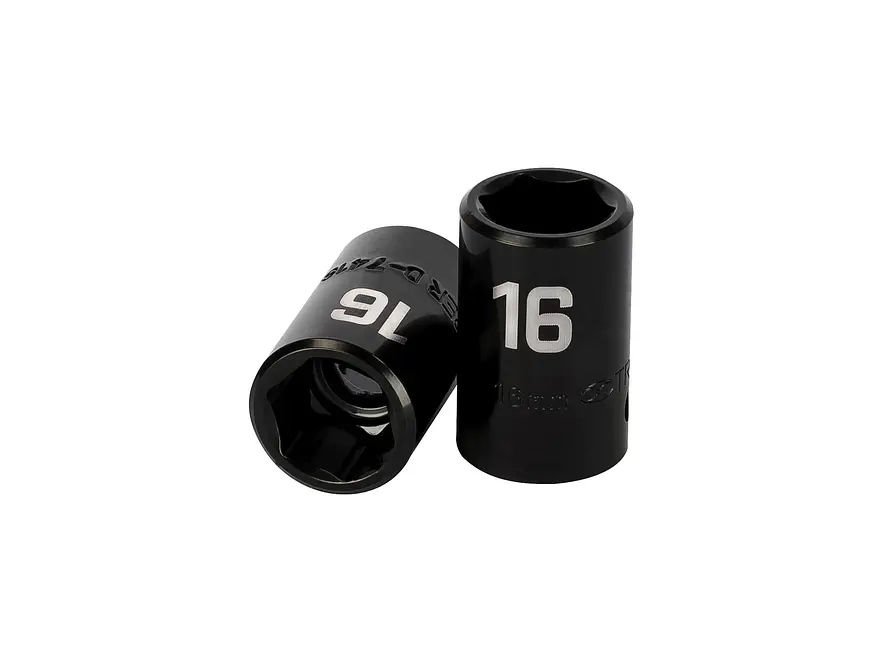 Dado de impacto, 6 puntas, cuadro 1/2' de 16mm