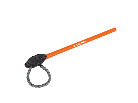 Llave de cadena tipo caimán 710 mm, uso pesado