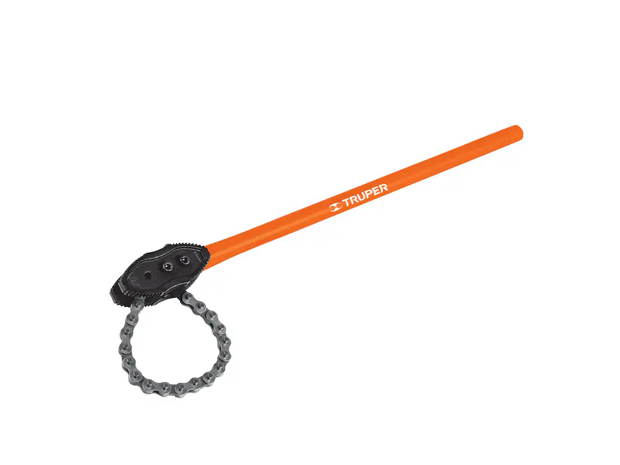 Llave de cadena tipo caimán 710 mm, uso pesado