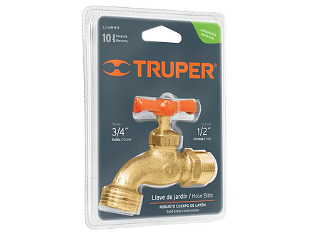 Llave terminal para jardín, 1/2