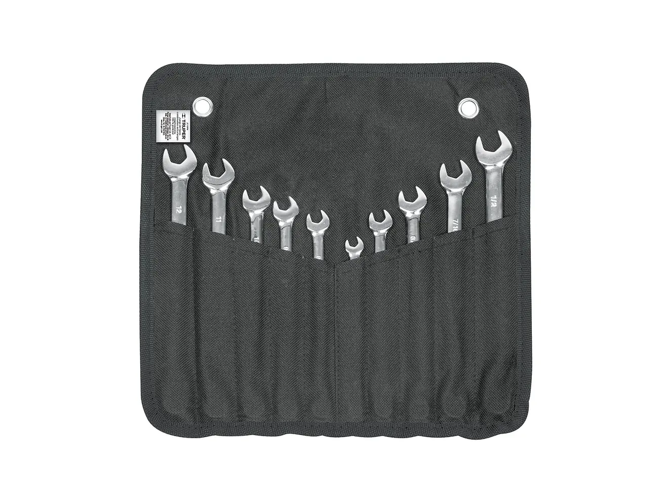 Juego De Llaves Combinadas 10 Piezas Truper Expert 13164 Color Plateado - Foto 1 | aztools.co
