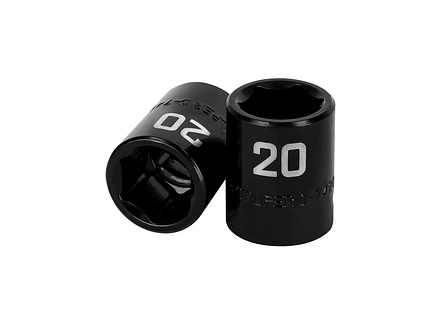 Dado de impacto, 6 puntas, cuadro 1/2' de 20mm