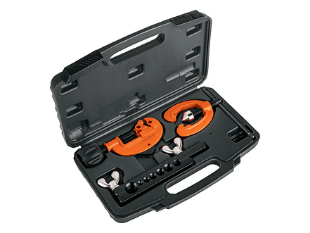 Juego de cortador de tubo y rebordeador Truper 12871 - Foto 1 | aztools.co