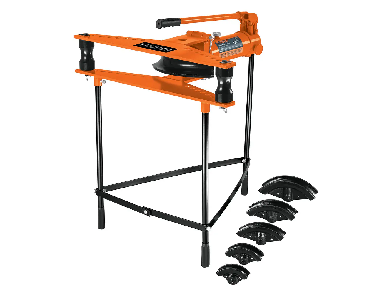 Doblador de tubo hidráulico, 12 toneladas, horizontal