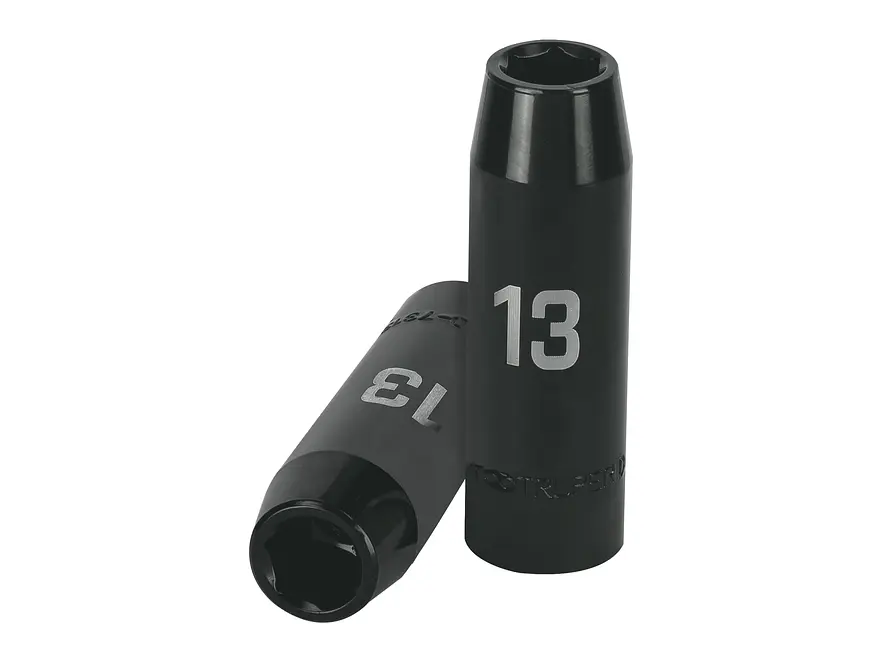Dado de impacto, largo Truper 12425, 6 puntas, cuadro 1/2' de 13mm
