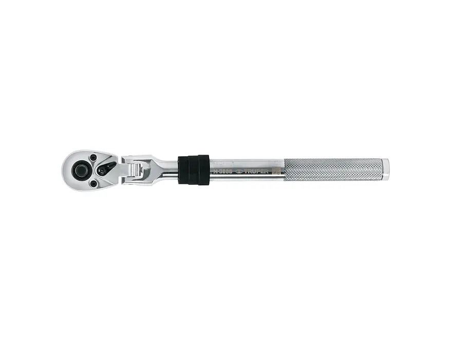 Ratchet telescópico cabeza articulada cuadro 3/8