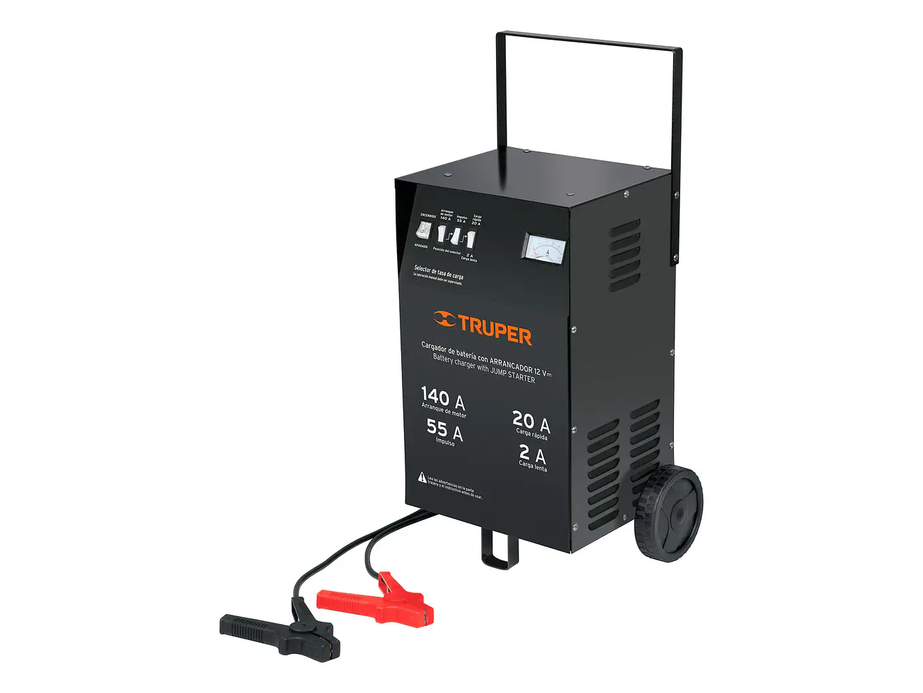 Cargador de baterías 140 A Truper 13028 - Foto 1 | aztools.co