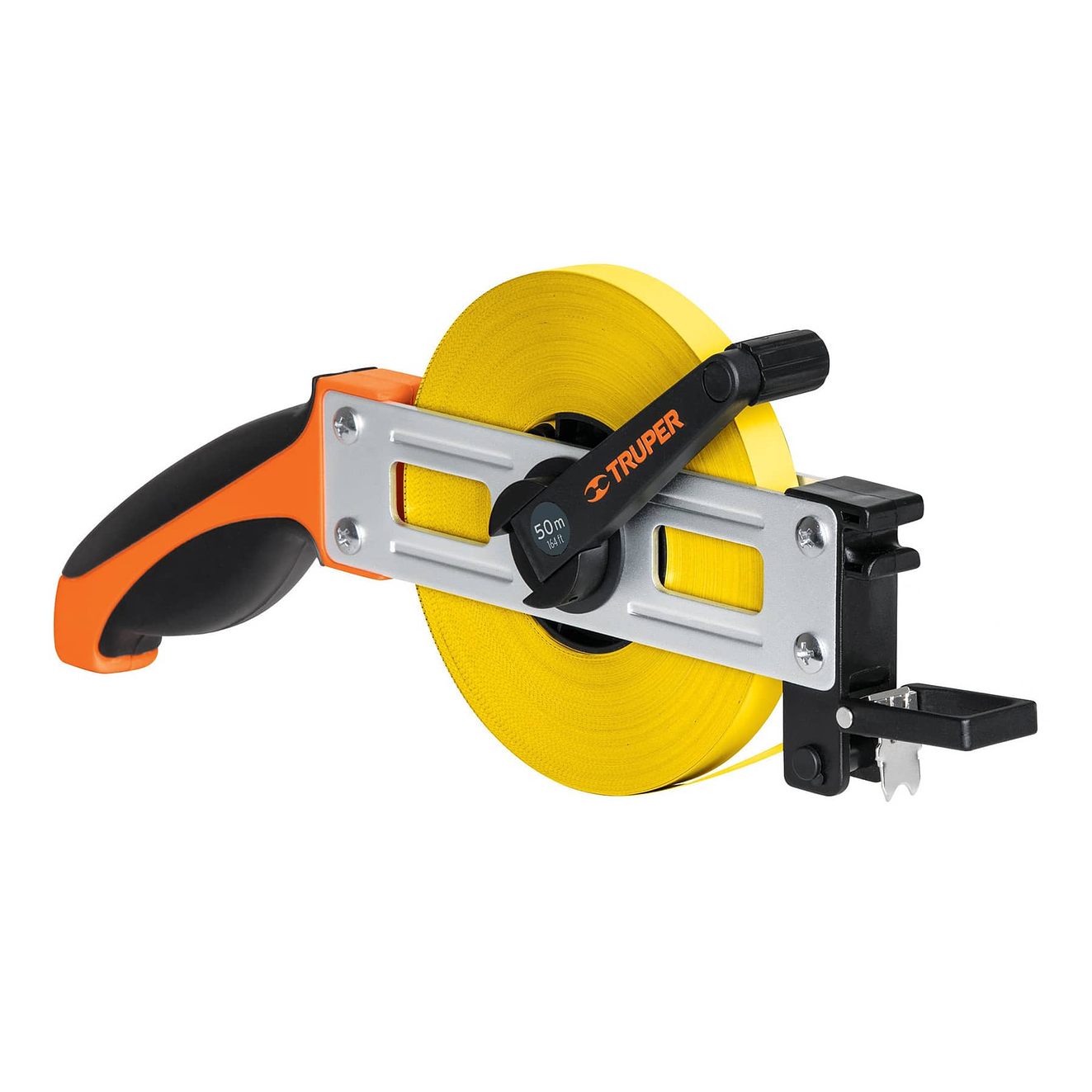 Cinta larga metálica, tipo cruceta, 50 metros