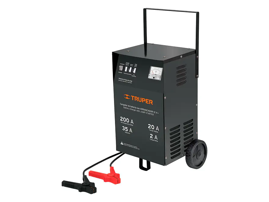Cargador de baterías 200 A Truper 13029 - Foto 1 | aztools.co