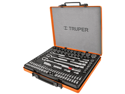 Juego de 103 piezas mixto Truper 12893, 1/4