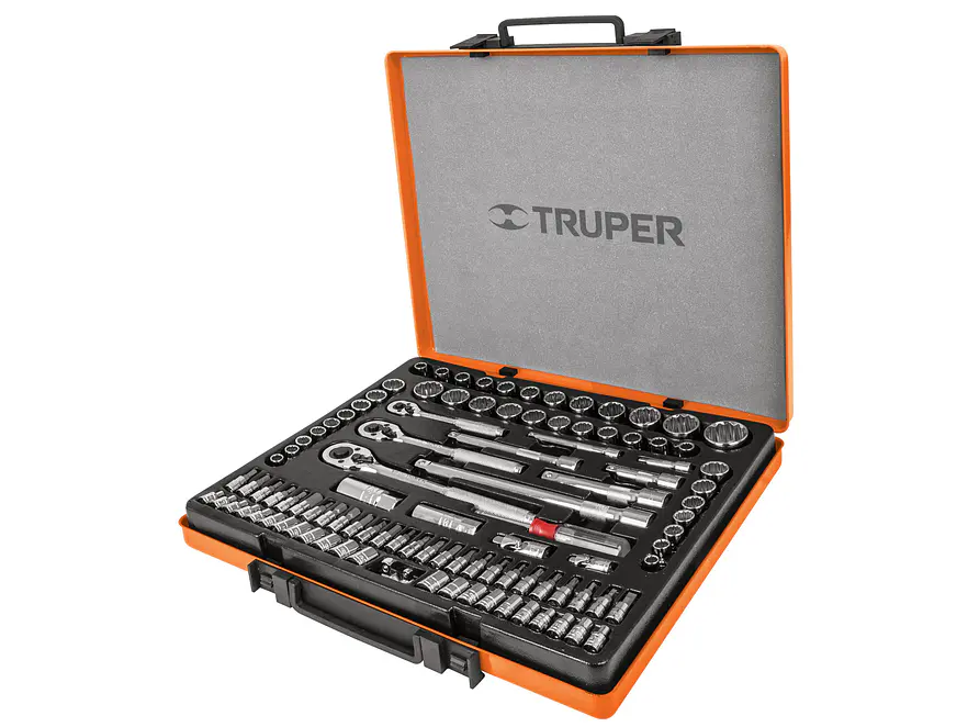 Juego de 103 piezas mixto Truper 12893, 1/4