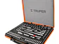 Juego de 103 piezas mixto Truper 12893, 1/4