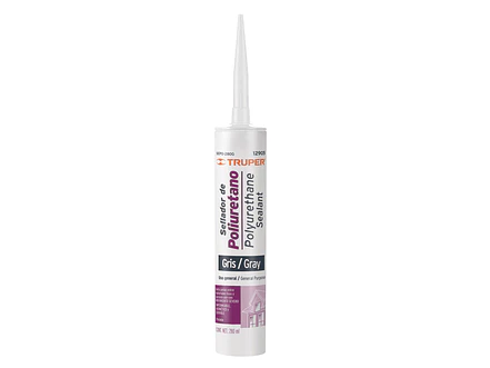 Sellador de poliuretano, gris, 280 ml Truper 12905 - Envío a todo Colombia | aztools.co