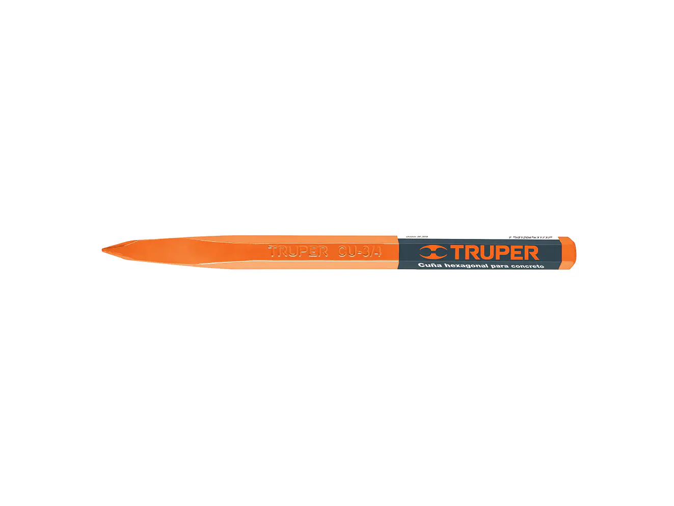 Cincel de punta para concreto, 3/4' TRUPER 13050 - Envío a todo Colombia | aztools.co