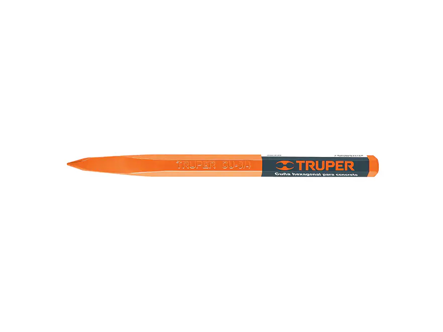 Cincel de punta para concreto, 3/4' TRUPER 13050 - Envío a todo Colombia | aztools.co