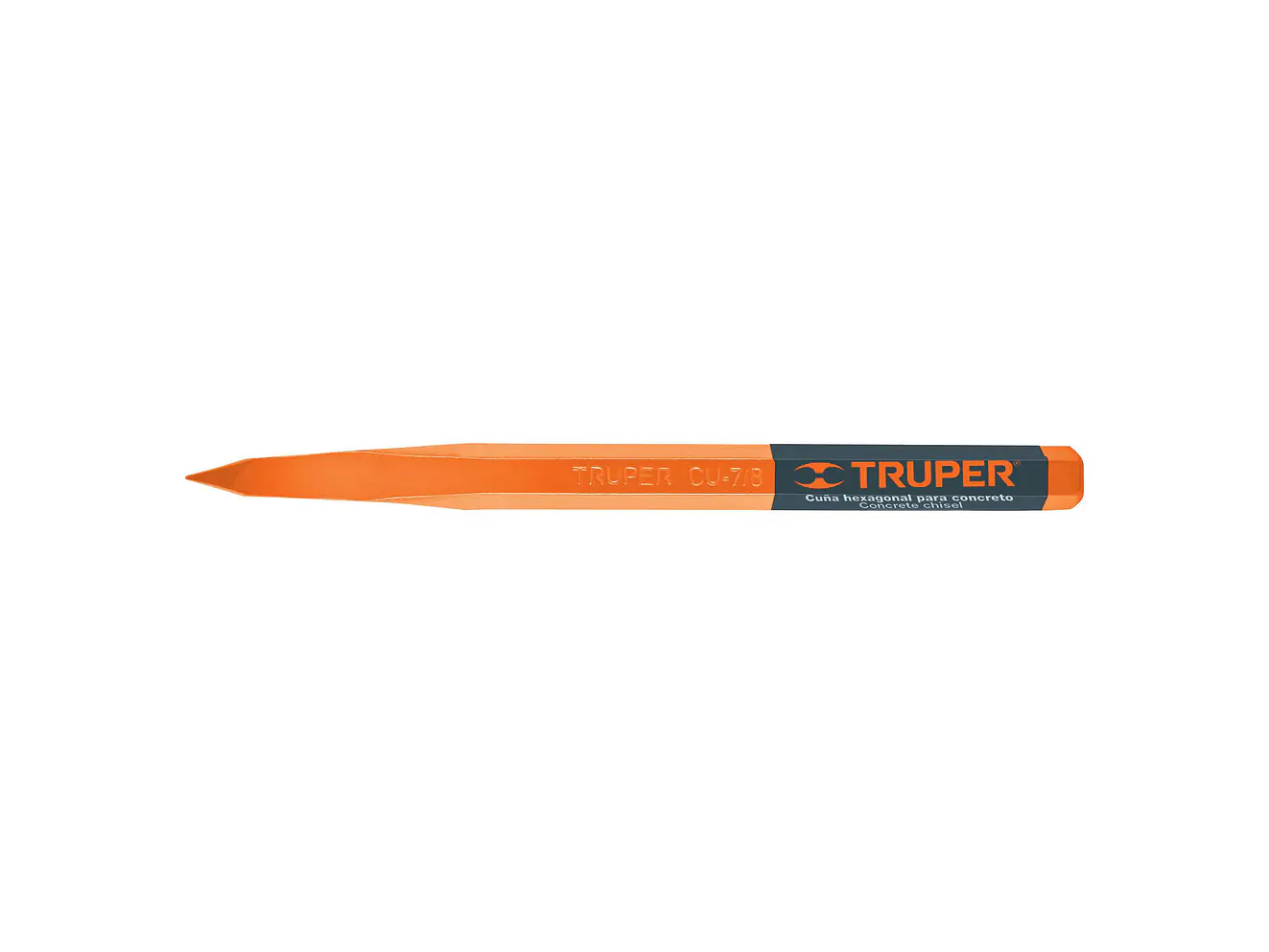 Cincel de punta para concreto, 7/8' TRUPER 13053 - Envío a todo Colombia | aztools.co