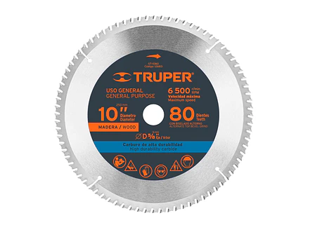 Disco sierra para madera 10