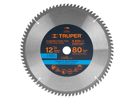 Disco sierra p/aluminio 12