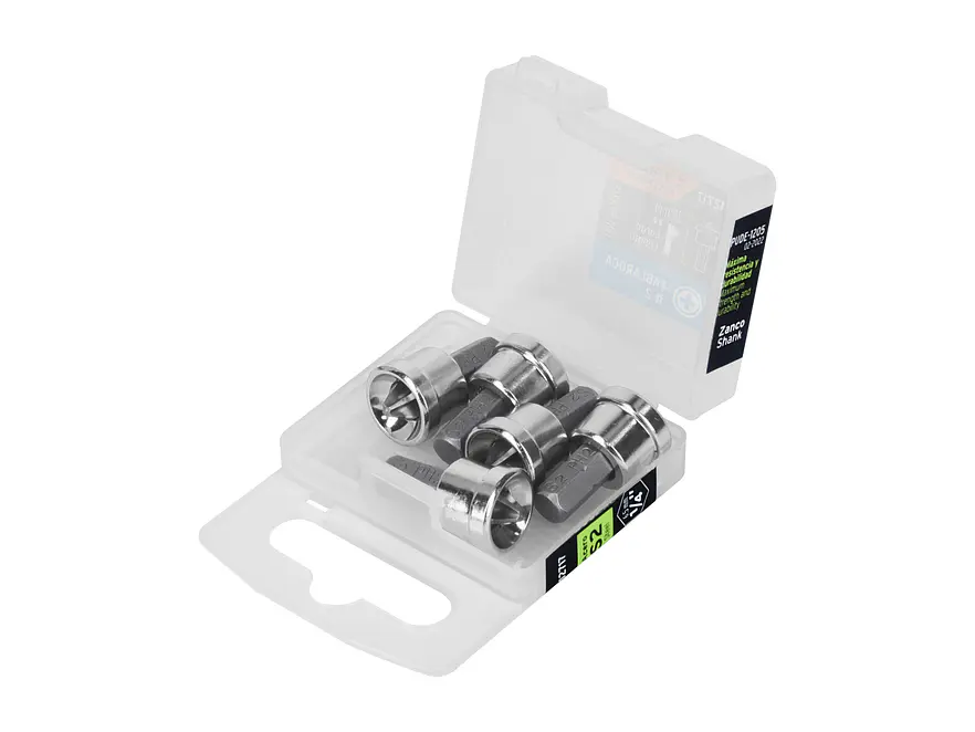 Puntas Phillips #2, 1' p/tablaroca, estuche con 5 piezas