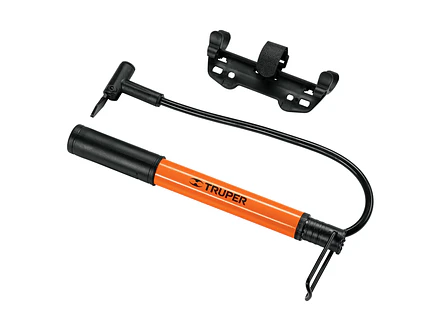 Mini bomba manual para bicicleta, 60 PSI TRUPER 13790 - Foto 1 | aztools.co
