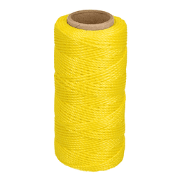 Hilo para albañil, 65 m, amarillo TRUPER 14045