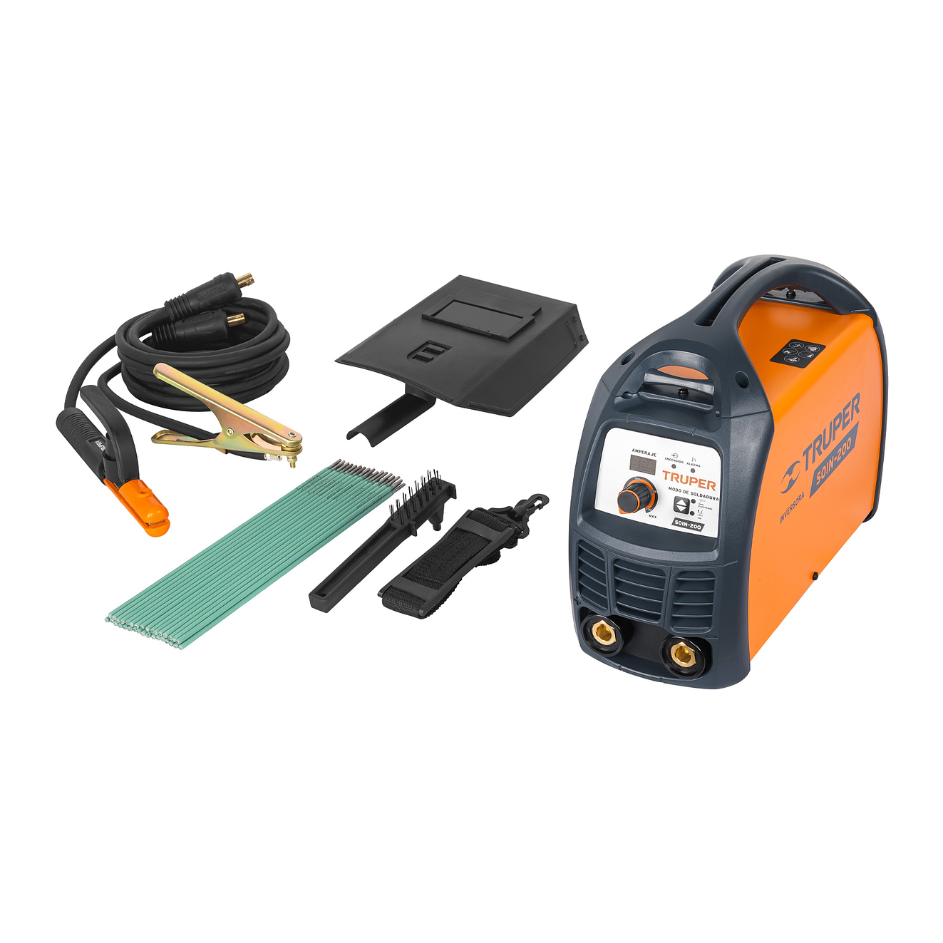 Soldadora inversora, 200 A TRUPER 13696