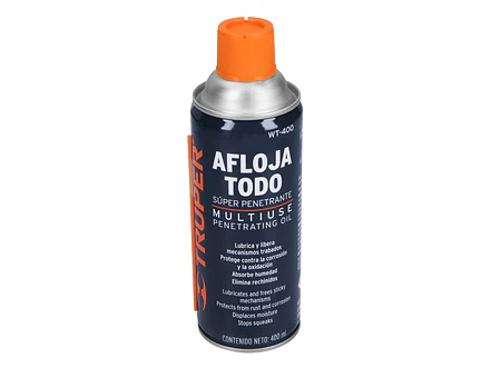 Lubricante aflojatodo en aerosol Truper 13471, 400 ml  - Envío a todo Colombia | aztools.co
