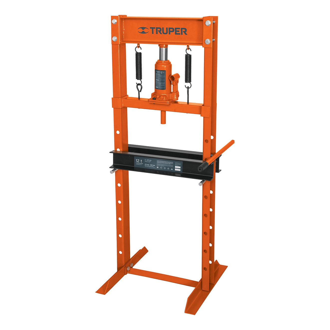 Prensa hidráulica Truper 13737 12 toneladas con gato de botella 