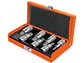 Juego de copas punta hexagonal, mando 1/2