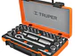 Juego de copas milimétrico Truper 13954, mando 3/8