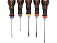 Juego de 5 destornilladores Truper 14138, mangos Comfort Grip  - Miniatura 1 | aztools.co