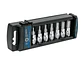 Juego de copas, punta hexagonal Truper 14170, mando 3/8