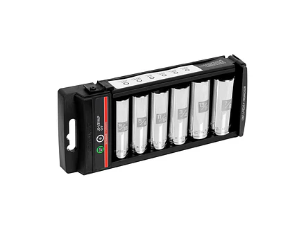 Juego copas largos, cuadro 1/2', 6 piezas TRUPER 14174 - Envío a todo Colombia | aztools.co
