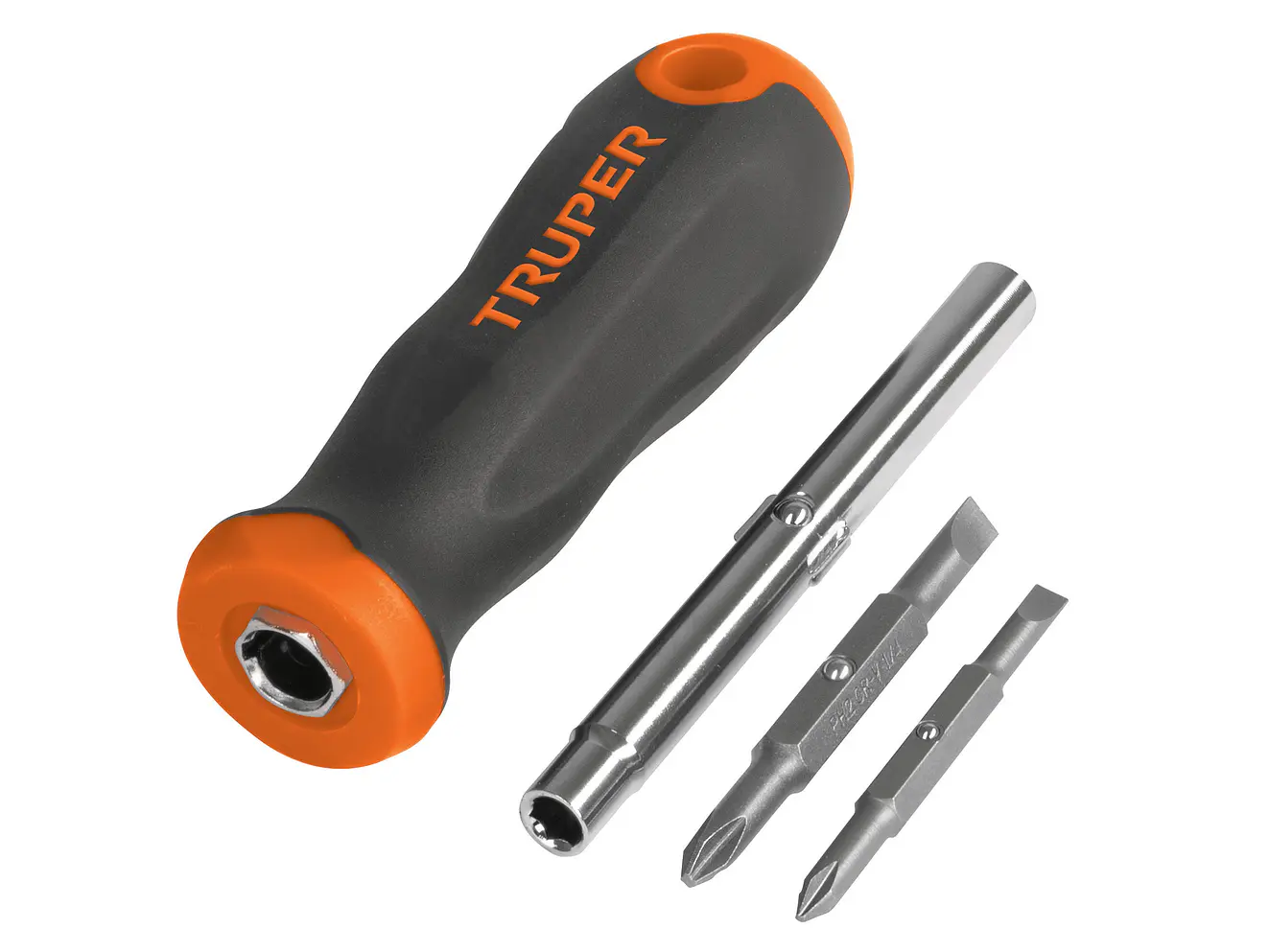 Destornillador 2 puntas dobles y barra con 2 hexagonales Truper 14200 - Foto 1 | aztools.co